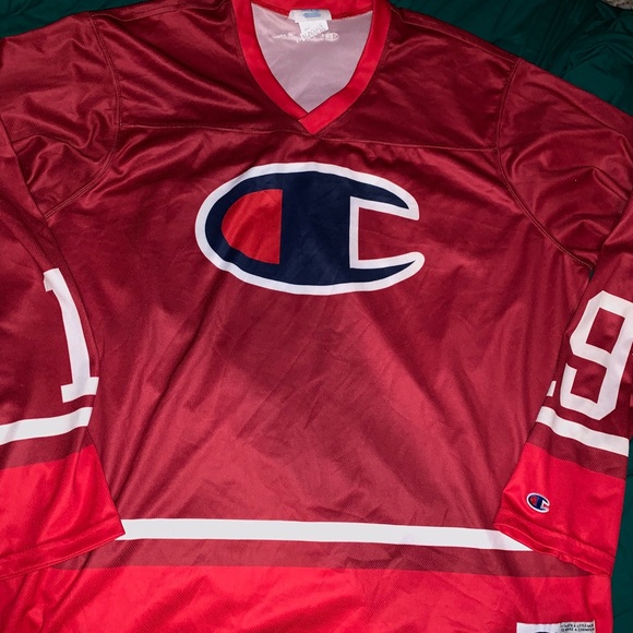 red champion jersey